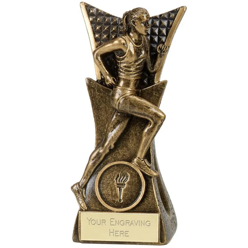 A4034A - Conqueror Female Running / Track Trophy (14cm)