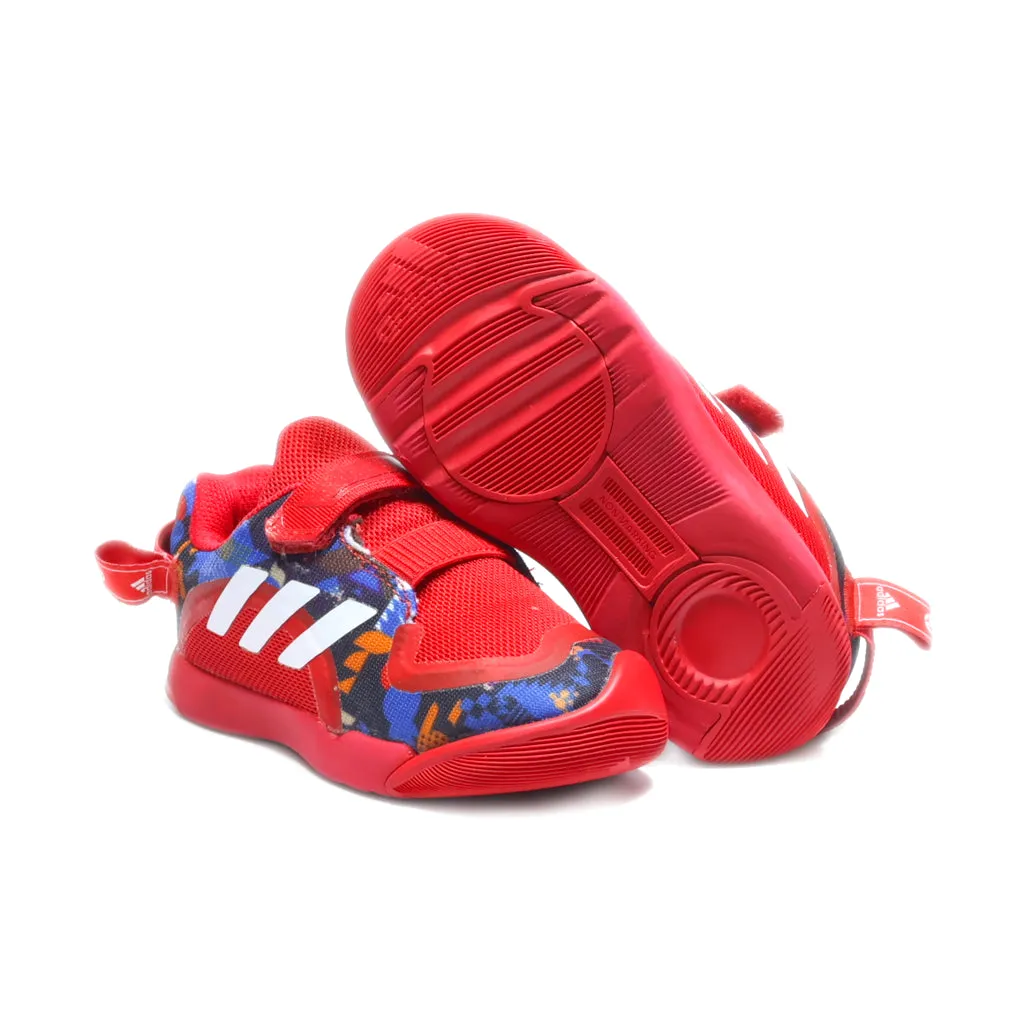 Adidas Active Play Cny Sneakers Fabric Red Colour For Kids