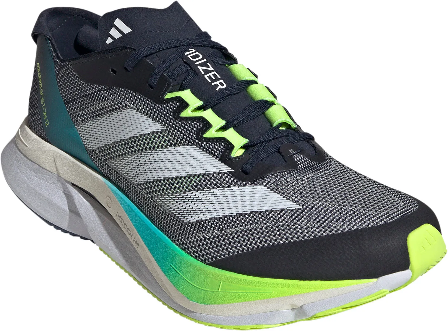 adidas Adizero Boston 12 Mens Running Shoes - Navy