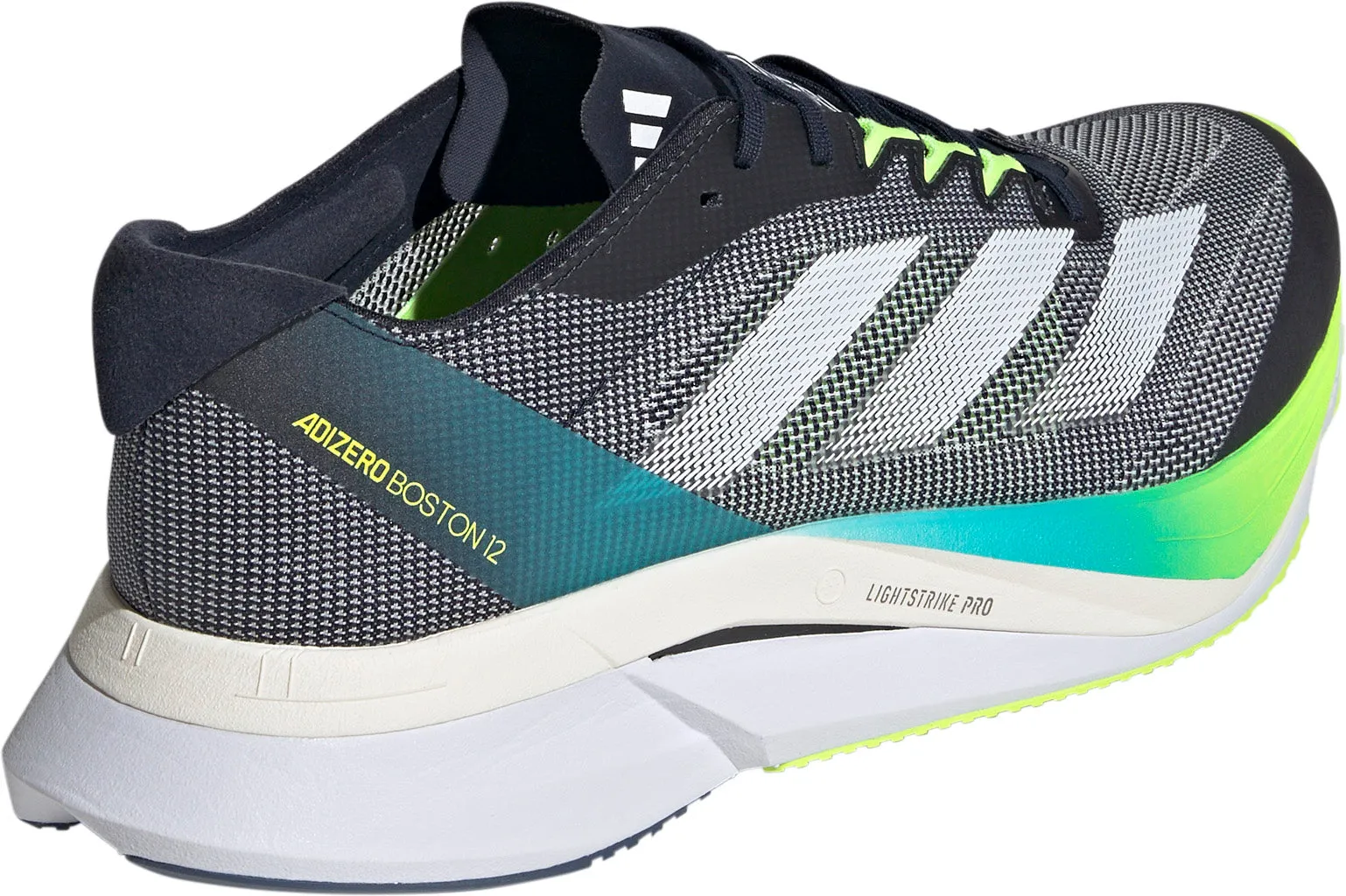 adidas Adizero Boston 12 Mens Running Shoes - Navy