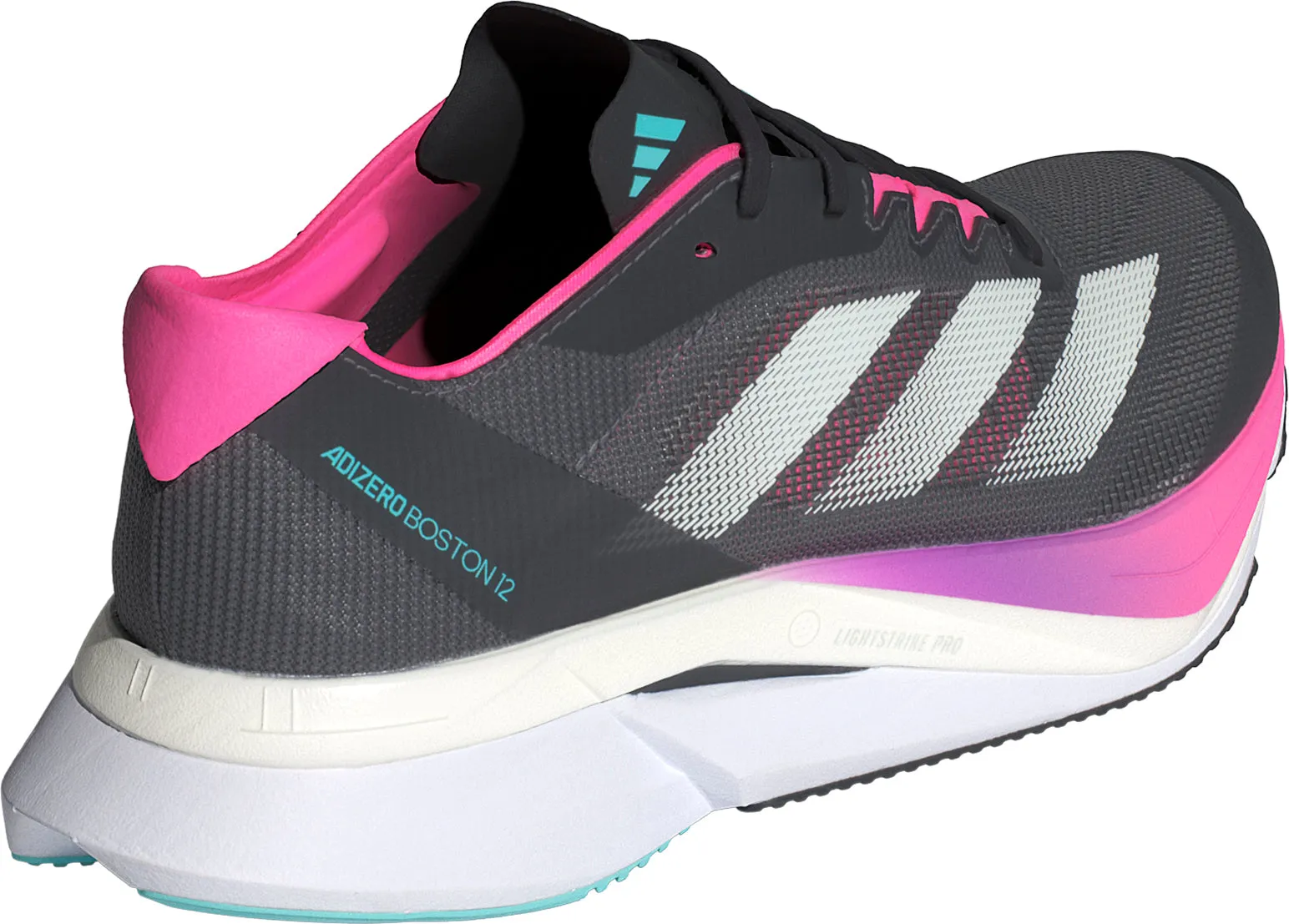 adidas Adizero Boston 12 Womens Running Shoes - Grey