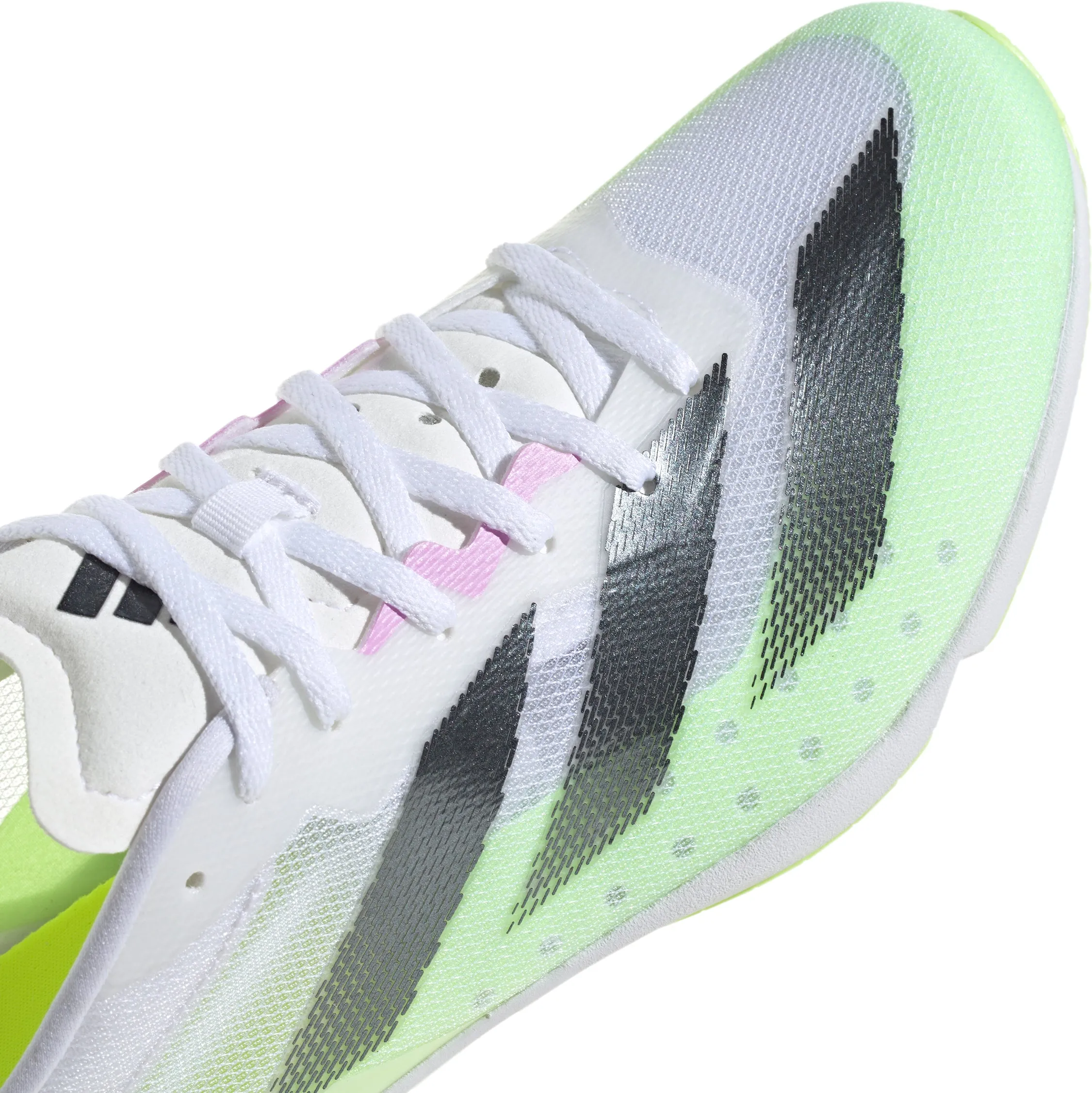 adidas Distancestar Running Spikes - White