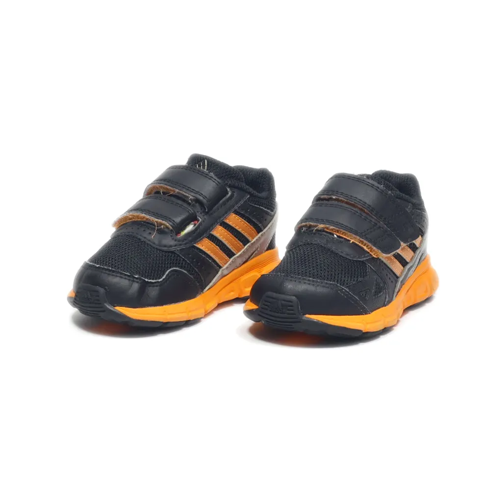 Adidas Hyper Fast Sport Shoes Leather Black Colour For Kids