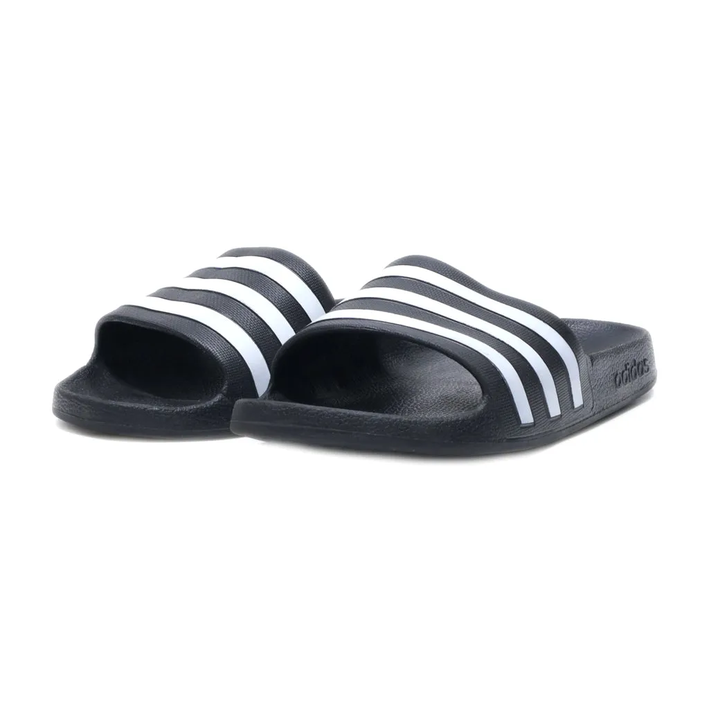 Adidas Sliders Rubber Black Colour For Men