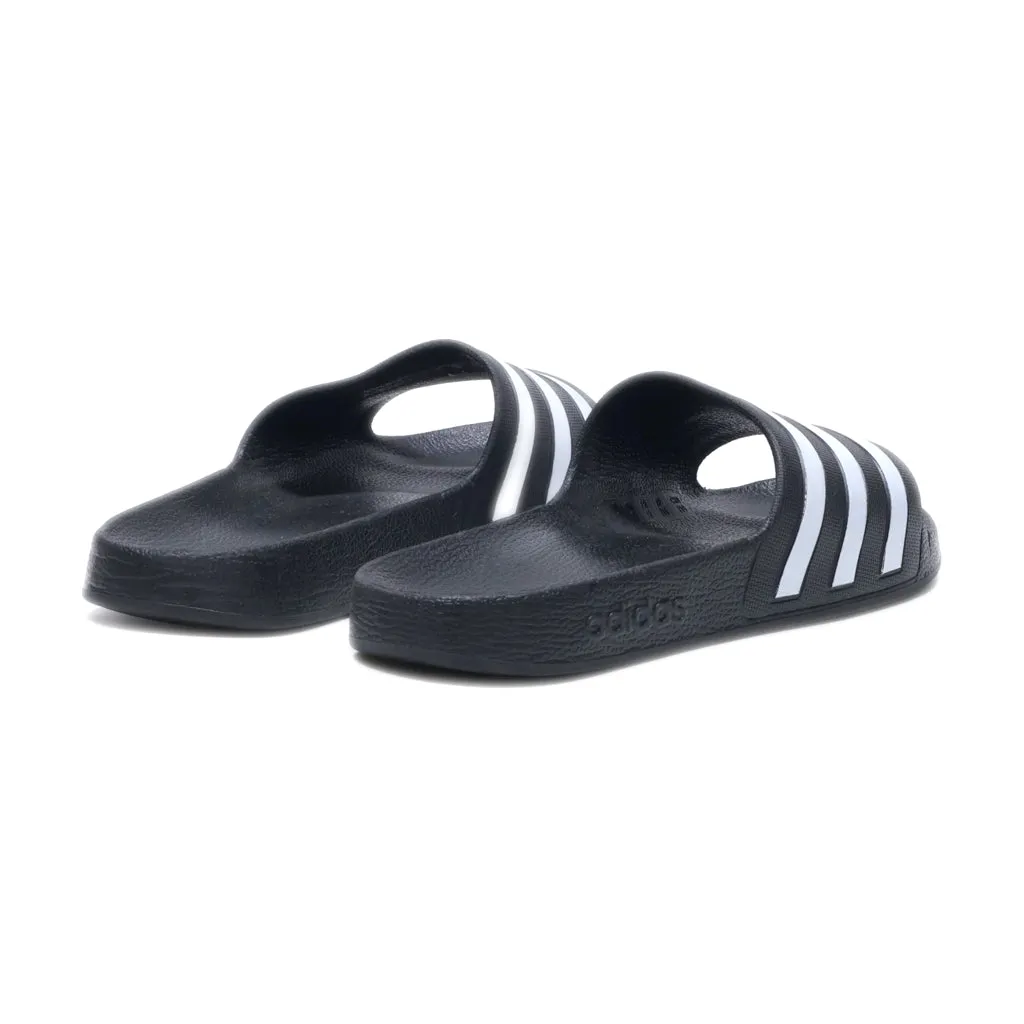 Adidas Sliders Rubber Black Colour For Men