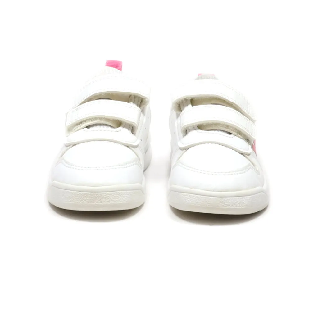 Adidas Tensaur Crawlers Leather White Colour For Kids