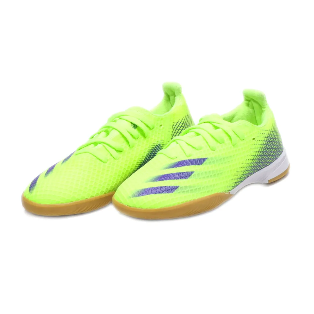 Adidas X Ghosted.3 Sport Shoes Leather Green Colour For Kids