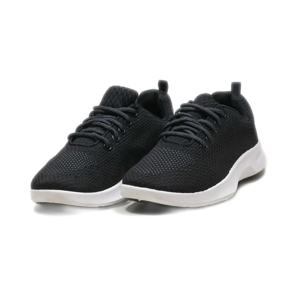 Athletic Sport Shoes Leather Black Colour For Men