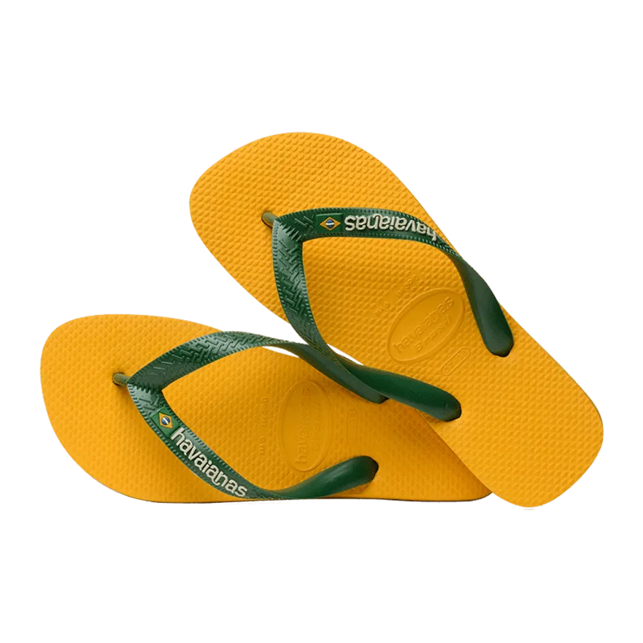 Brasil Logo Flip Flops