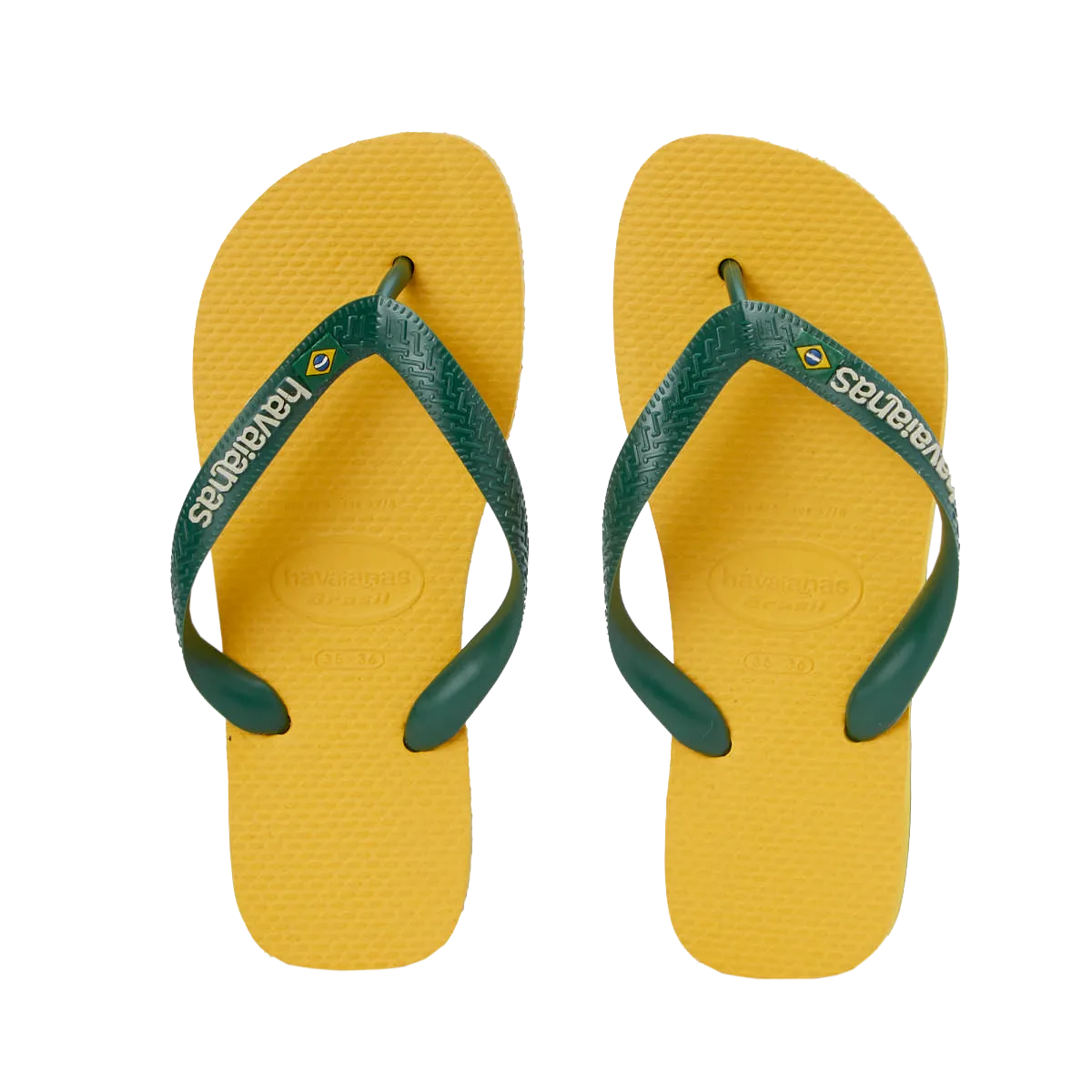 Brasil Logo Flip Flops