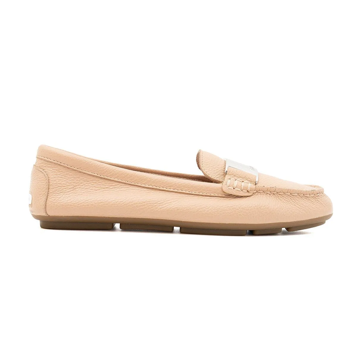 Calvin Klein Lisette Loafers Leather Beige Colour For Women