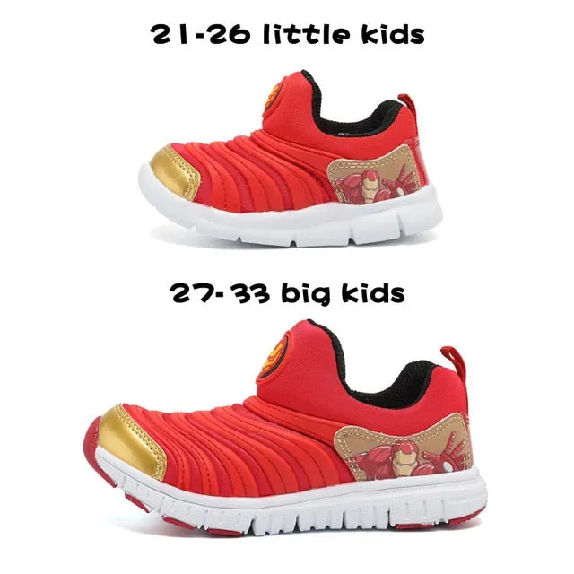 Casual Light Breathable Children's Runing Shoes With Cartoon Pattern