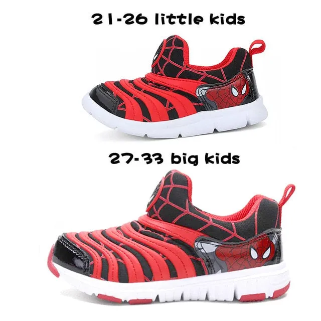 Casual Light Breathable Children's Runing Shoes With Cartoon Pattern