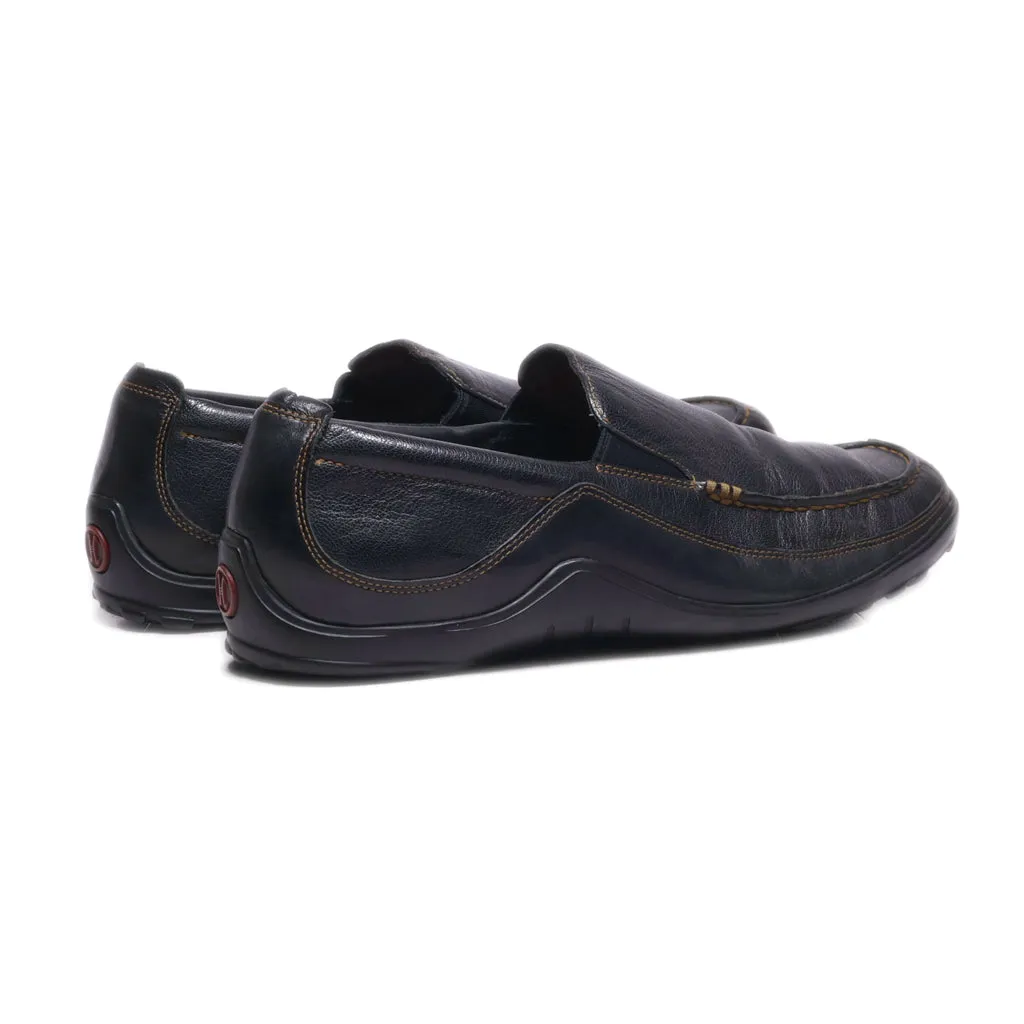 Cole Haan Venetian Loafers Leather Black Colour For Men