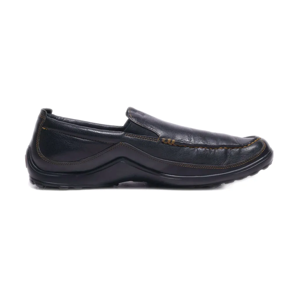 Cole Haan Venetian Loafers Leather Black Colour For Men