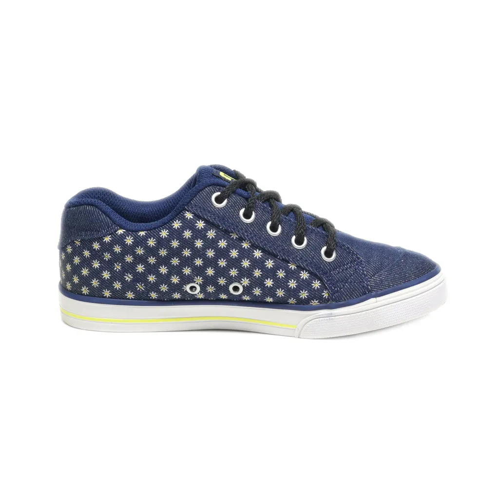 Dc Shoes Sneakers Canvas Blue Colour For Kids