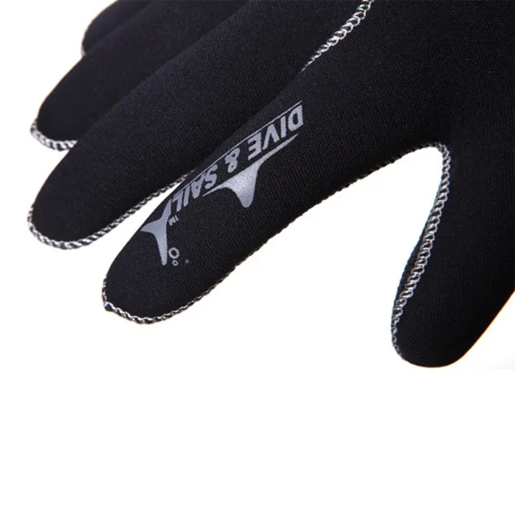 DIVE&SAIL 3mm Neoprene Anti-slip Warm Wear-resistant Swimming Diving Gloves