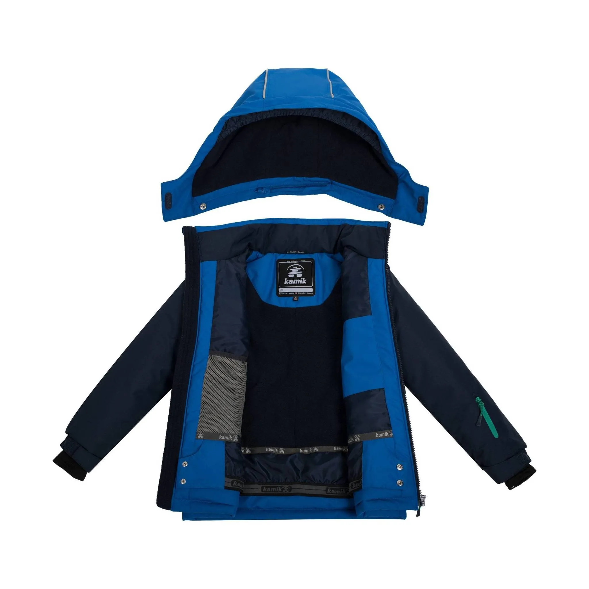 Kamik Kids' Max Jacket - Royal/Midnight