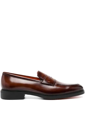 Leather Loafers