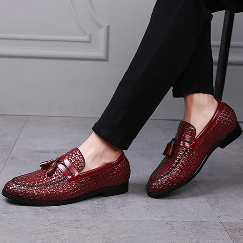 Lo Stilista - Luxury Italian Style Tassel  Loafers For Men