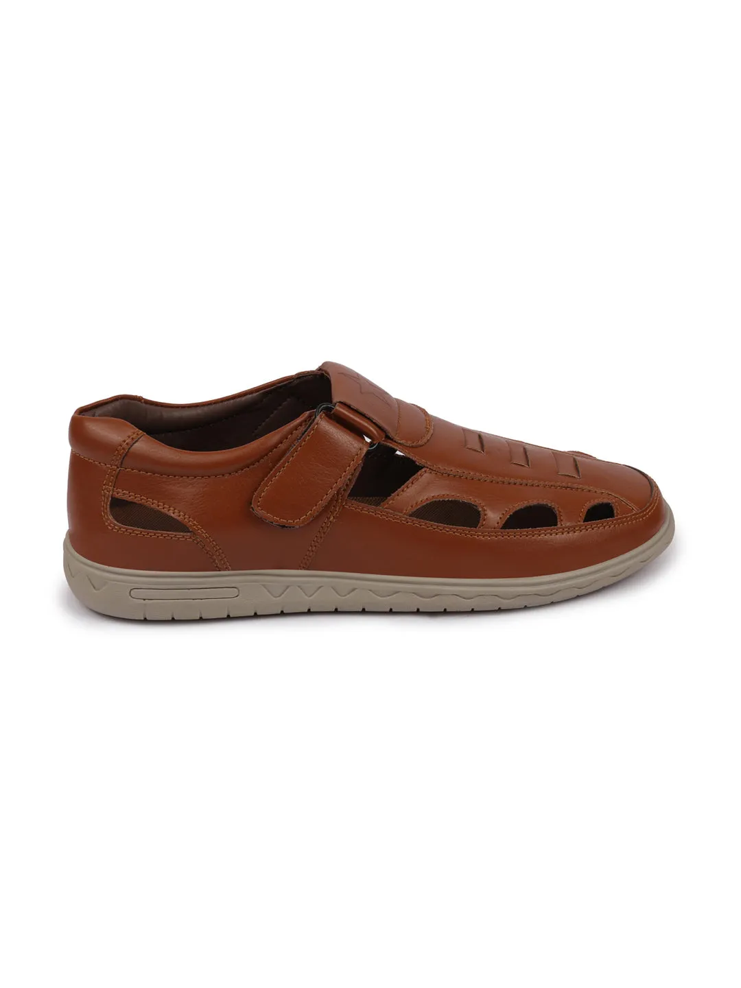 Men Tan Shoe Style Fashion Sandals