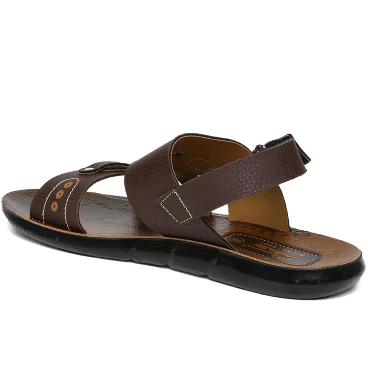 Men's Brown Slickers Sandals