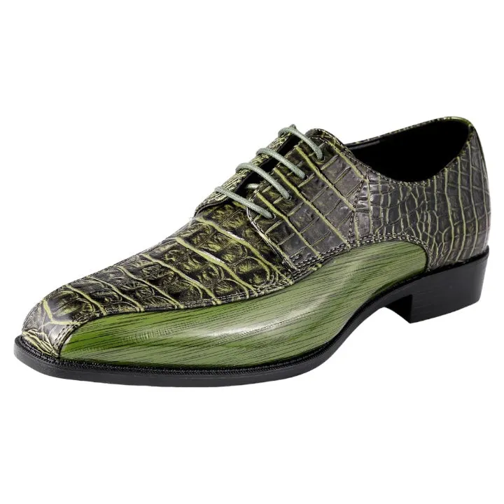 Men's Harvey Olive Lace-Up Dress Shoes