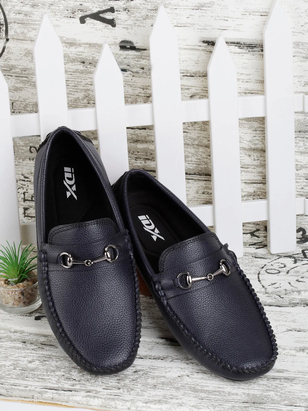 Men's Navy Casual Loafer  (IX4102)