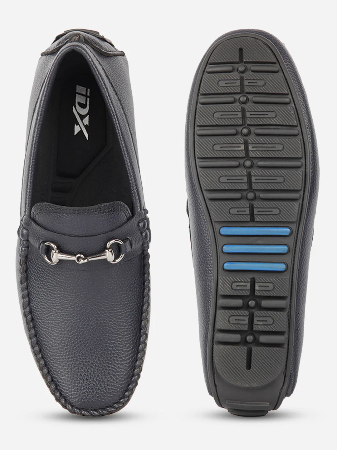 Men's Navy Casual Loafer  (IX4102)