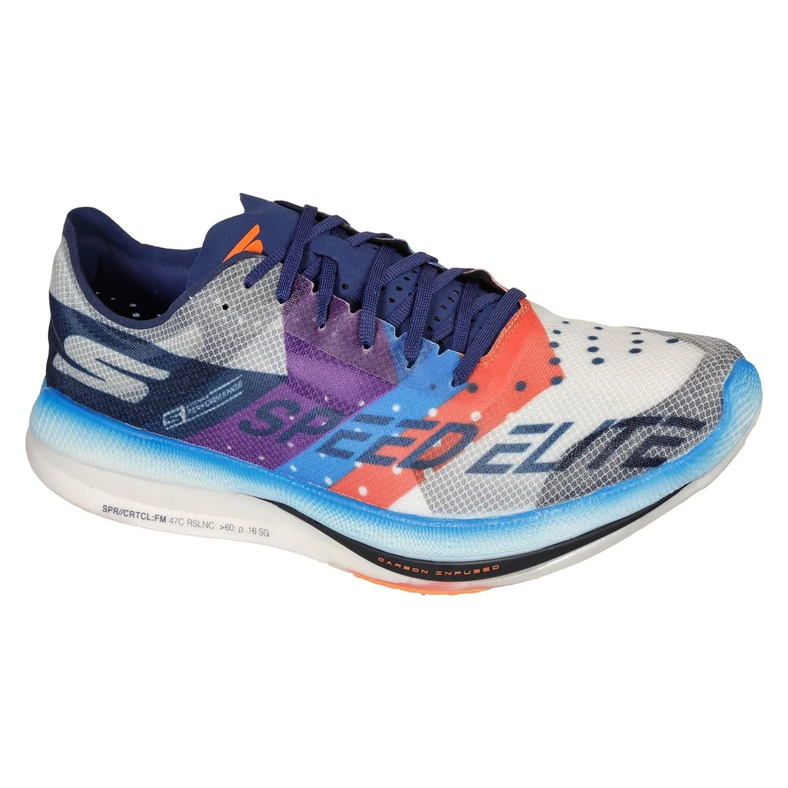 Men's Wide Fit Skechers 55221 Go Run Speed Elite Sports Trainers