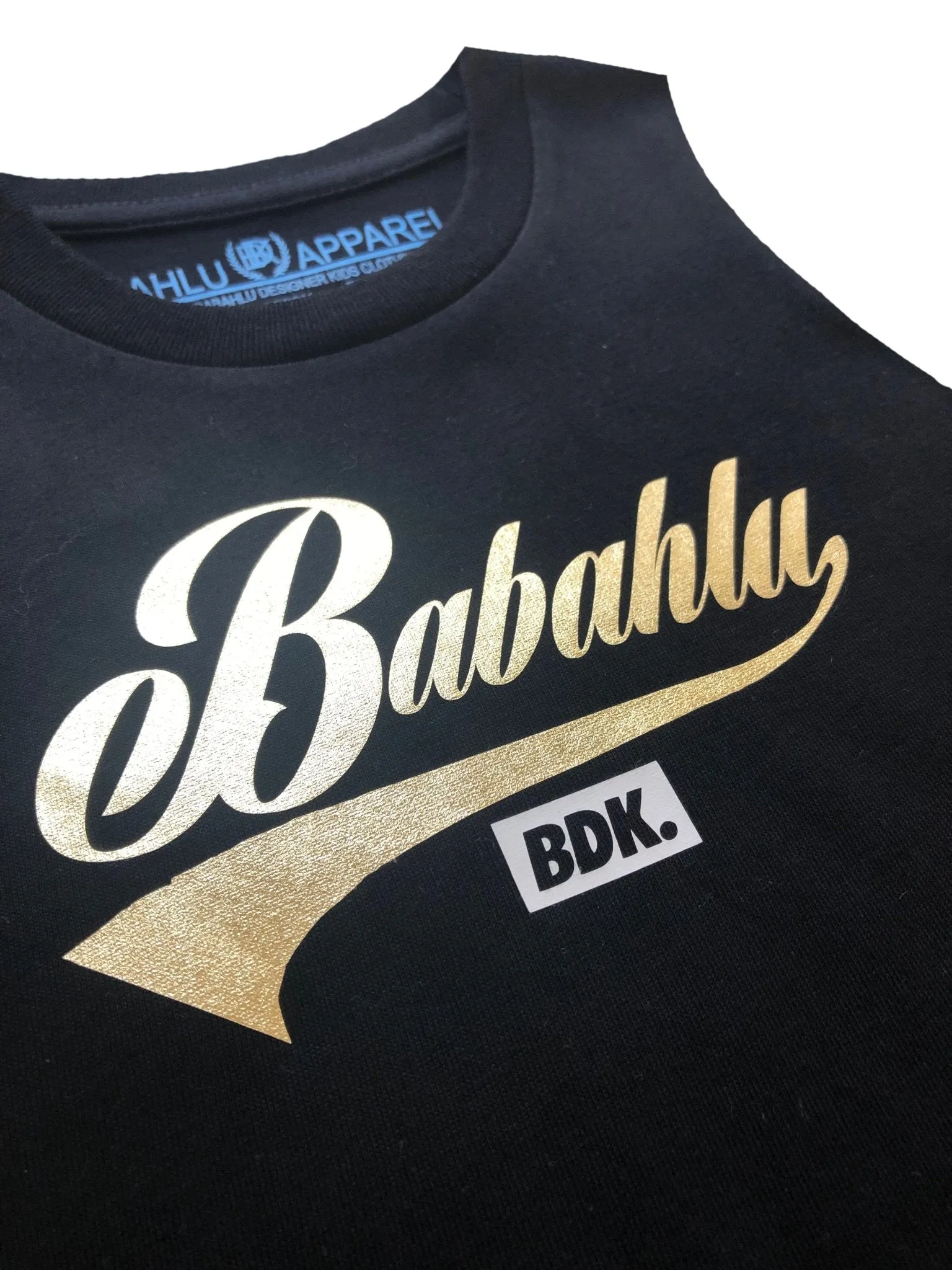 Muscle Tank Gold Babahlu Print