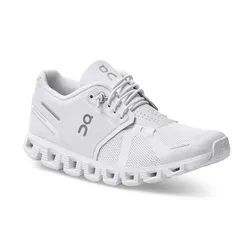 On Cloud 5 All White Women's