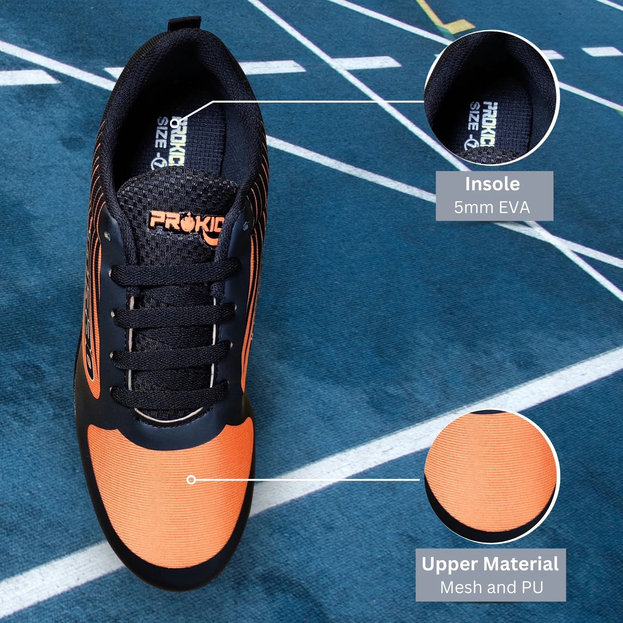 Prokick Turbo Running Spike Shoes