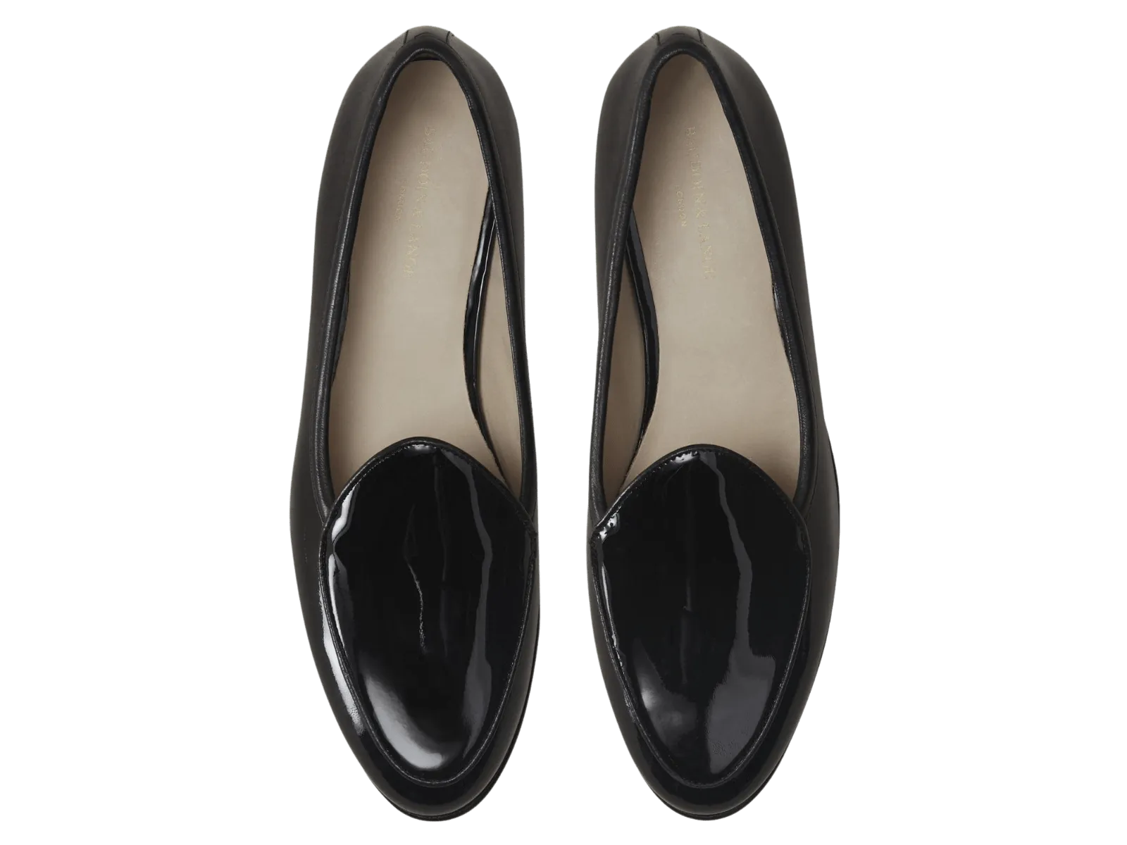 Sagan Loafers in Black Patent