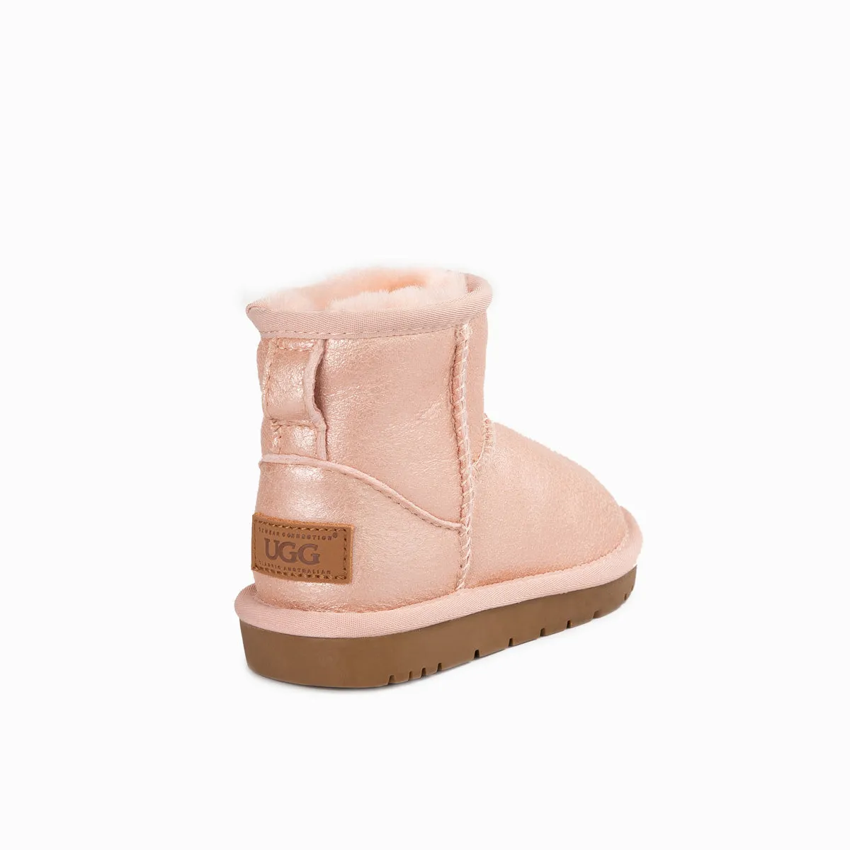 Ugg Kids Classic Mini (Metallic)Boots (Water Resistant)