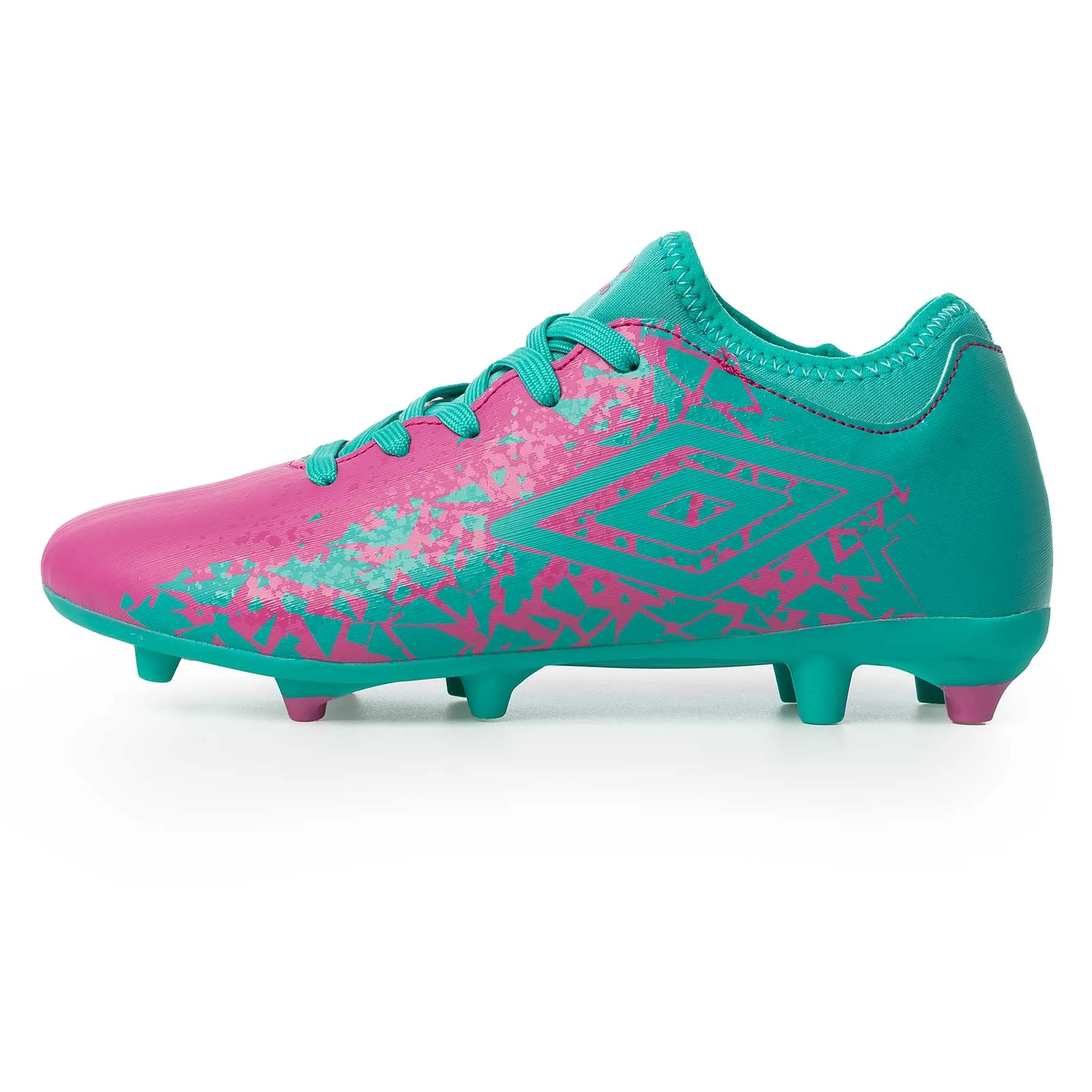 Umbro Kids Rapture FG Green/Pink