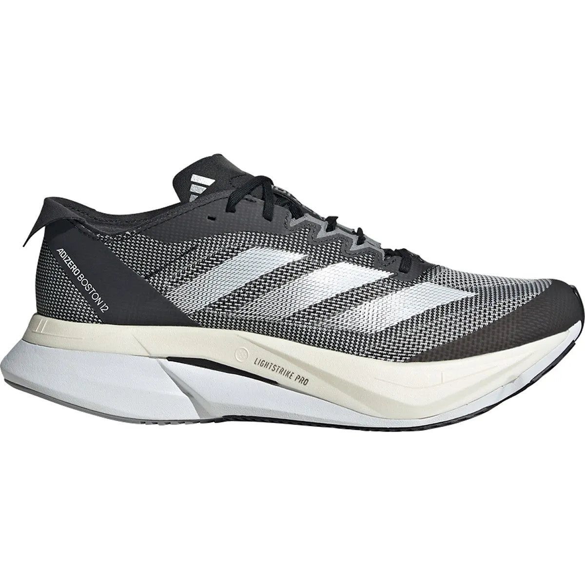 Women’s Adizero Boston 12 (Core Black/Cloud White/Carbon)